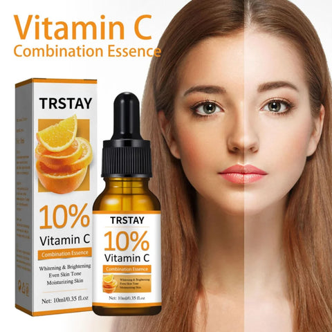 Beyprern Vitamin C Serum for Face Whitening Facial Serum Hyaluronic Acid Dark Spot Remover Korean Skin Care Products Skincare