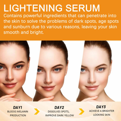 Beyprern Vitamin C Serum for Face Whitening Facial Serum Hyaluronic Acid Dark Spot Remover Korean Skin Care Products Skincare