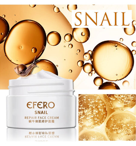 Beyprern Moisture Snail Cream Shrink Pore Face Lift Essence Anti-Aging Whitening Wrinkle Freckle Removal Face Cream Hyaluronic Acid