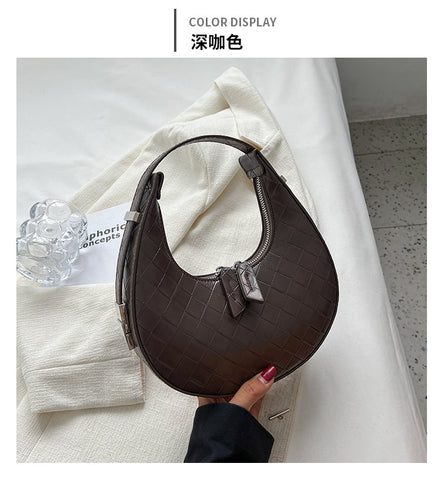 Beyprern back to school  Dori Faux Leather Square Pattern Handbag