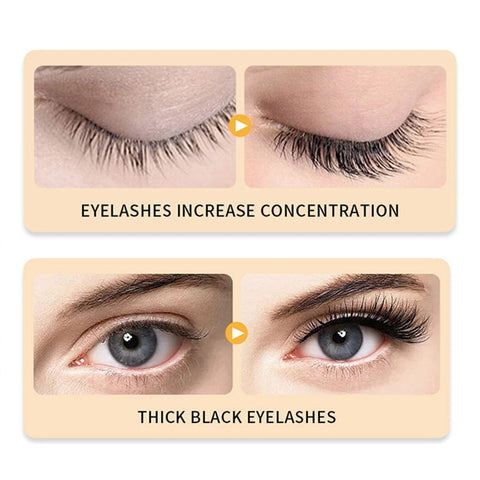 Beyprern 1~4PCS Eyelash Serum Thicker Eyelashes Premium Quality Natural Eyelash Growth Lashes Booster Instant Lash Transformation