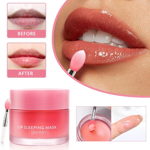 Beyprern Berry Lip Sleeping Mask Night Sleep Maintenance Moisturizing Fade Lip Lines Nourishing Lip Balm Skin Care Korean Cosmetic