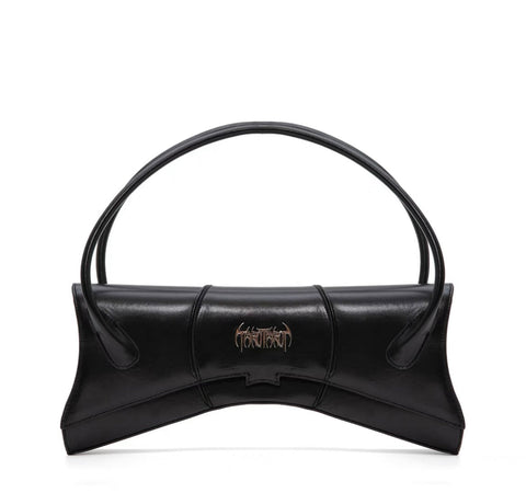 Beyprern back to school  Tarottarot Faux Leather Arched Wide Handbag