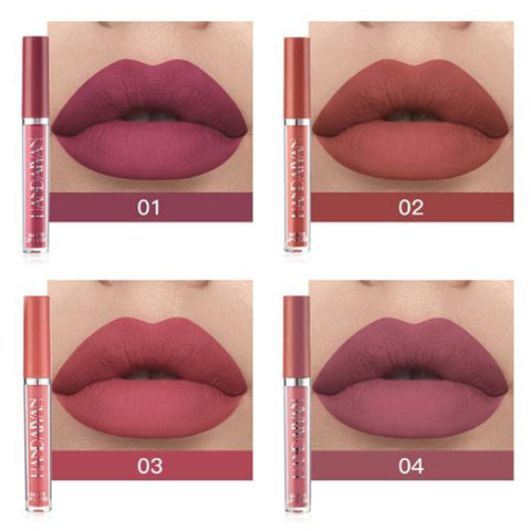 Beyprern 6 Pcs/Set New Long Lasting Waterproof Lipstick Set Women Lips Makeup Cosmetic