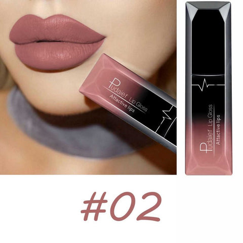 Beyprern 17 colors Long-Lasting Matte Liquid Lipstick Lip Gloss with Velvet Finish and Waterproof Formula