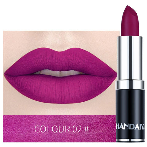 Beyprern Waterproof Long Lasting Matte Lipstick Cosmetic Makeup Liquid Lip Gloss,12 Colors