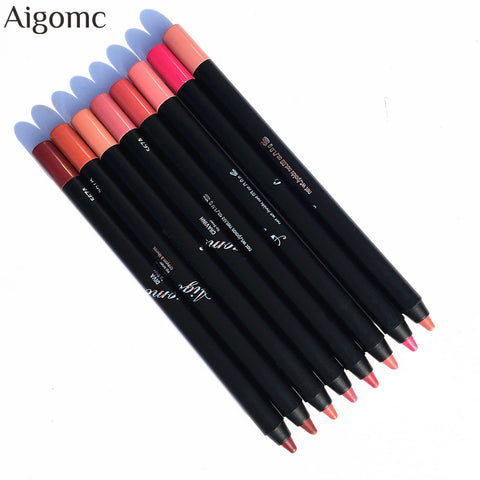 Christmas gift AIGMC new makeup tip red pen waterproof hold long lip line velvet red cosmetics cross-border explosionAIGMC new makeup tip red pen waterproof hold long lip line velvet red cosmetics cross-border explosion