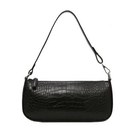 Beyprern Messenger Handbags Retro Alligator Pattern Women shoulder bags Flap New PU Leather Casual Solid crossbody bags for women Bolsas