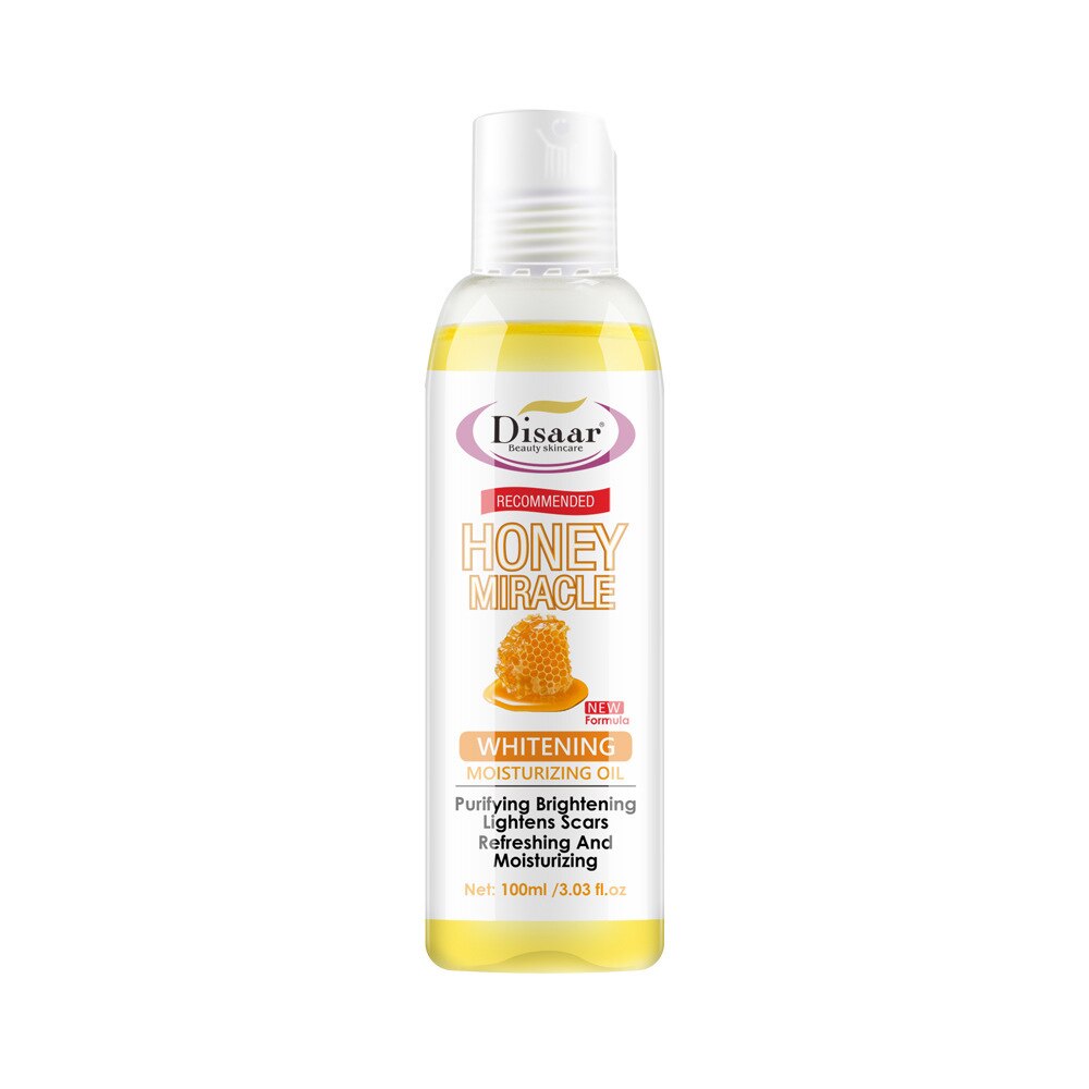 Purifying Brighten Skin Body SPA Oil Refreshing Moisturizing Lighten Scars Face Massage Oil Honey Emollient Oil 100ML