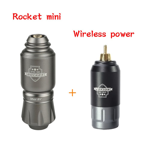 Powerful Rocket Mini With Battery Set Tattoo Rotary Machine Tattoo Short Pen Wireless Machine Accessories for Tattoo