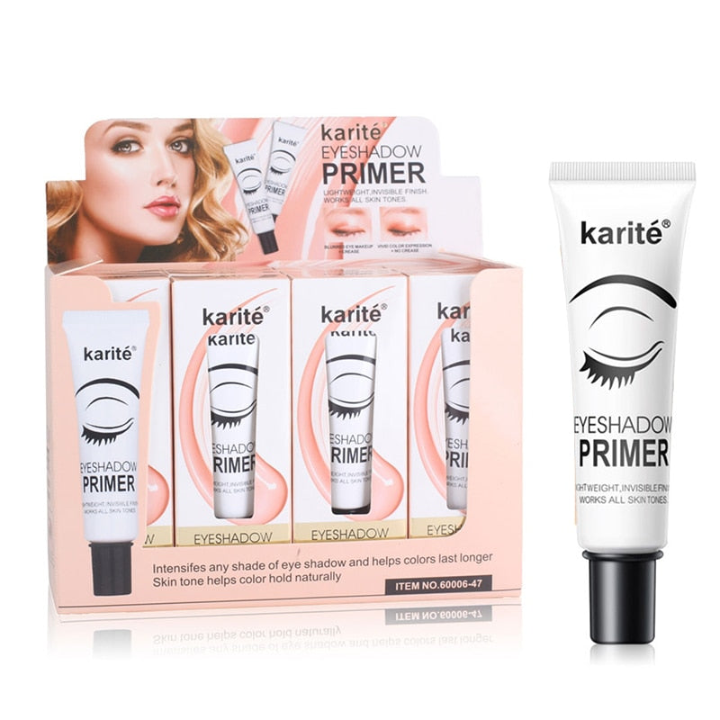 Karite 1 Piece eyeshadow Primer  Eye Base Cream Long Lasting Moisturzing Eyelid Primer Liquid Base Eyeshadow Base Primer Makeup