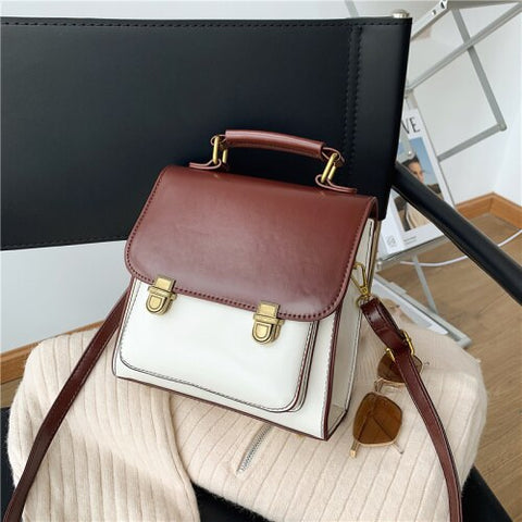 Textured PU Leather Women Backpack Winter New Fashion School Shoulder Bags Female Multi-purpose Casual Small Backpacks Ladies