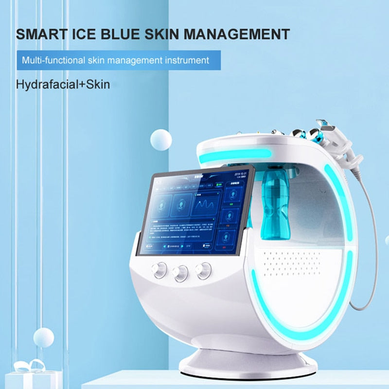 RF Hydra Dermabrasion Ultrasonic Deep Cleansing Skin Care Machine Water Peel Beauty Machine Face Lifting