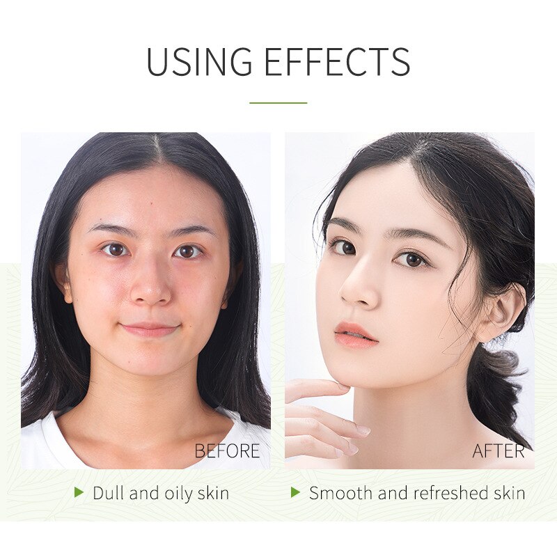 LAIKOU Longjing Matcha Green Clay Face Mask Oil Control Acne Shrink Pores Whitening Skin Blackhead Remover Skin Care