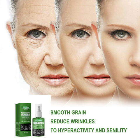 Beyprern Chlorophyll Shrink Pores Face Serum Natural Detox Anti-Aging Improve Bad Breath Anti-Wrinkle Whiten Moisturizing Sooth Skin Care