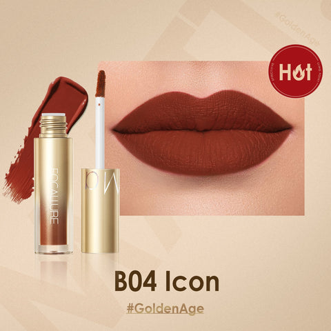 FOCALLURE Matte Lipstick Longlasting Quick-Drying Glorious Lip Makeup 20 Color Waterproof Lipstick