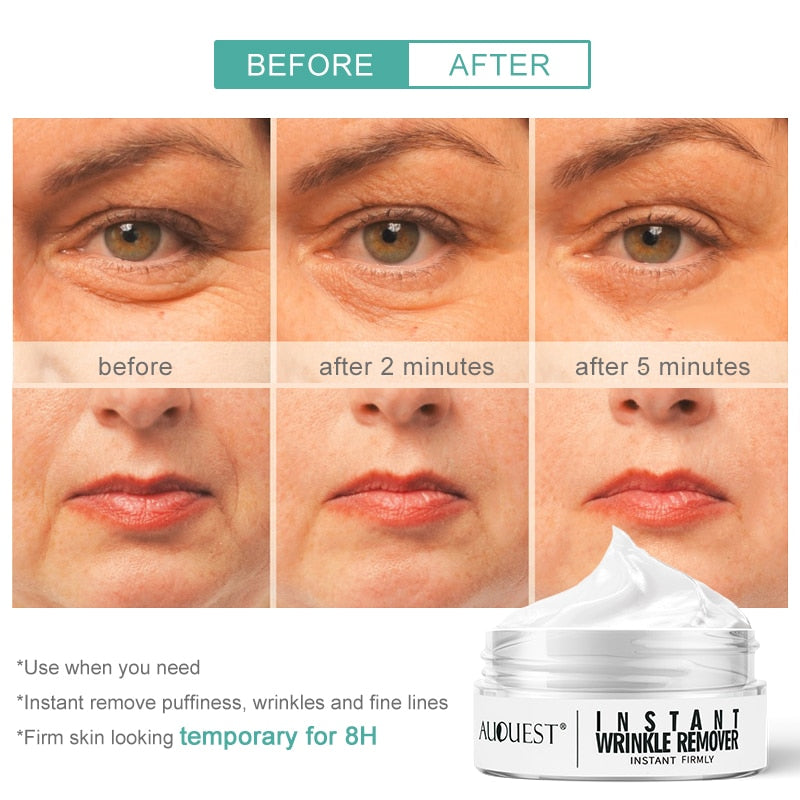 Facial Skin Care Set Face Cream Eye Serum Firming Lifting Anti-Aging Moisturizing Reduce Wrinkle Fine Lines 2 Suit