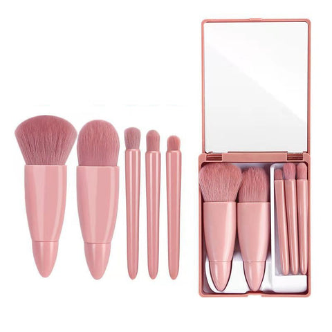 5Pcs Makeup Brushes Tool Set Cosmetic Powder Eye Shadow Foundation Blush Blending Make Up Brush Maquiagem