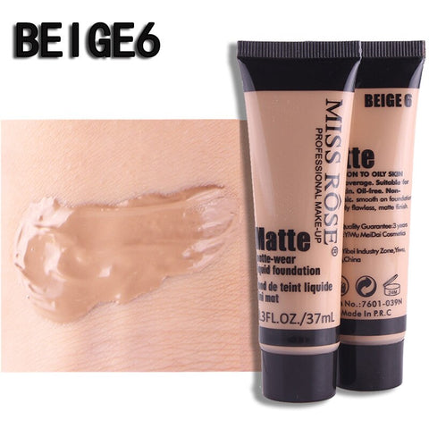 Professional Base Matte Liquid Foundation Makeup Waterproof Face Concealer Foundation Cosmetics Repair Face Make Up