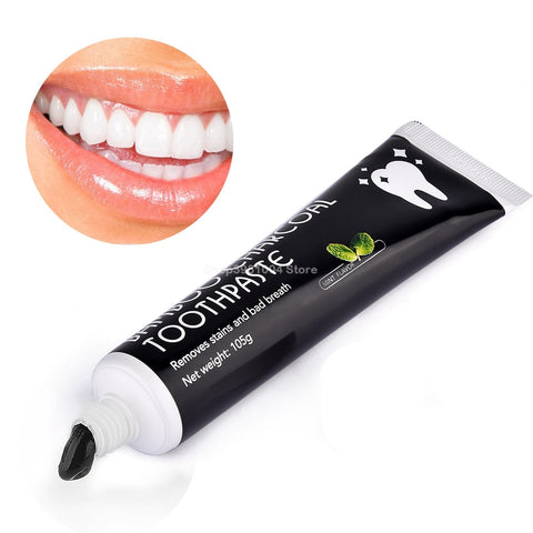Teeth Whitening Set Bamboo Charcoal Toothpaste Strong Formula Whitening Tooth Powder Toothbrush Oral Hygiene Cleaning Dentifrice
