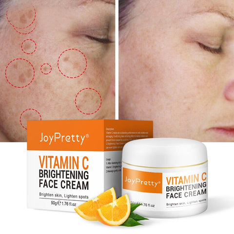 Vitamin C Face Cream and Eye Cream Anti Wrinkle Moisturizing Serum Collagen Whitening Cream Face Skin Care