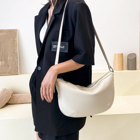 Women Handbag Genuine Leathe Women's Shoulder bag High Quality Fashion Female Messenger Bag Natural Cowhide Women Large Tote bag