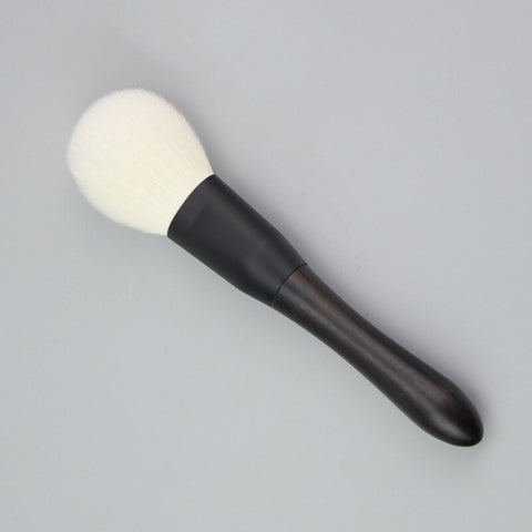 1Pcs Facial Makeup Brush Loose Powder Mixed Blush High-quality Copper Tube Goat Hair Powder Brush for Makeup Artist