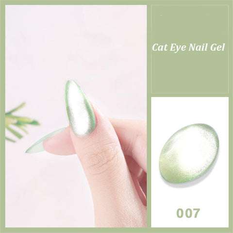 9D Wide Cat Eye Nail Gel For Nail Art New Colorful Soak Off Gel Polish Shiny Bright Silver UV Gel Nail Gel Polish Enamel Lacquer