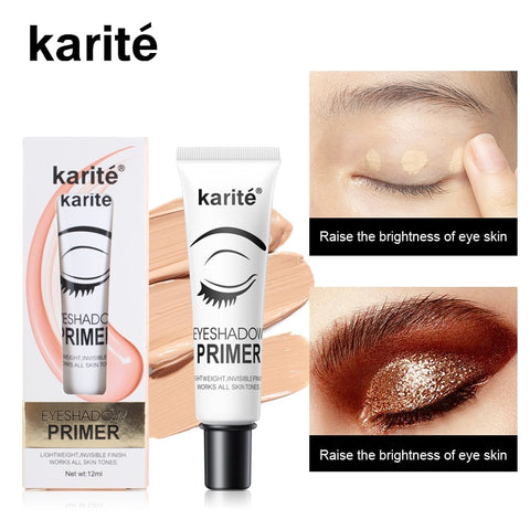 Karite 1 Piece eyeshadow Primer  Eye Base Cream Long Lasting Moisturzing Eyelid Primer Liquid Base Eyeshadow Base Primer Makeup