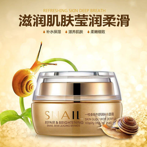 OneSpring Snail Extract Moisturizing Anti Wrinkle Face Cream Oil-control Anti-Aging Whitening Day Cream