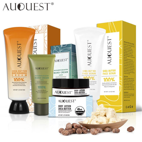AUQUEST Skin Care Sets Whitening Cream Moisturizing Deep Cleansing Skin Care 4pcs Kits