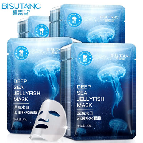 Deepsea Jellyfish Mask Moisturizing Water Nourishment Skin Care Whitening Anti-Aging Oil-Control Acne Treatment Cosmetics Korea