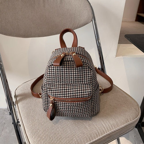 Multi-purpose Women's Backpack Small Female 2021 Autumn Winter Shoulder Bags New Wave Fashion Famous Designer Ladies Backpacks