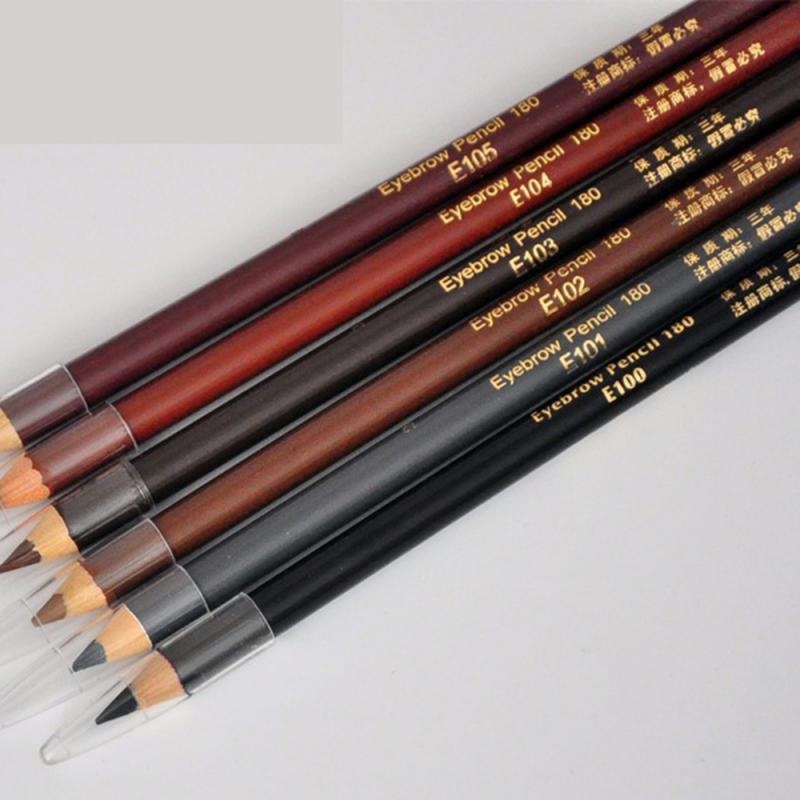 1PC Eyebrow Pencil Makeup Eyebrow Enhancers Cosmetic Art Waterproof Tint Stereo Types Coloured Women Beauty Eye Brow Pen Tools