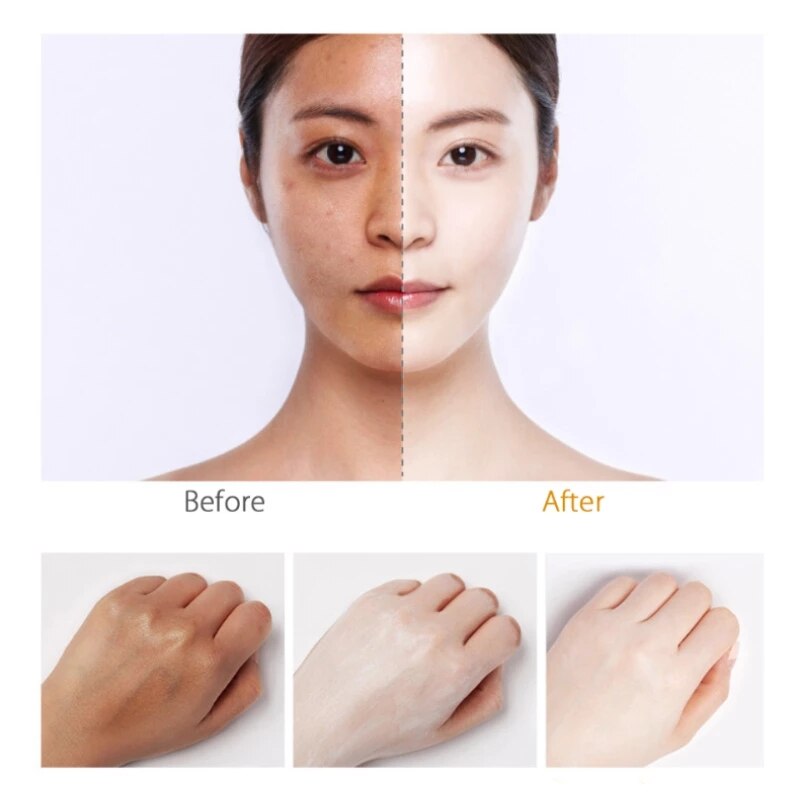 Whitening Foundation Cream Cosmetic Face Base Tone Concealer Makeup Moisturizing Brighten Cover Dark Circles