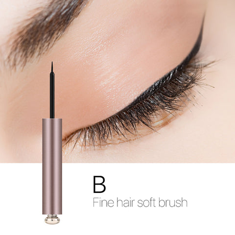 O.TWO.O Liquid Eye Liner Waterproof Ultra Fine Brush Head Long Lasting Quick Dry Natural Eyeliner Cosmetics
