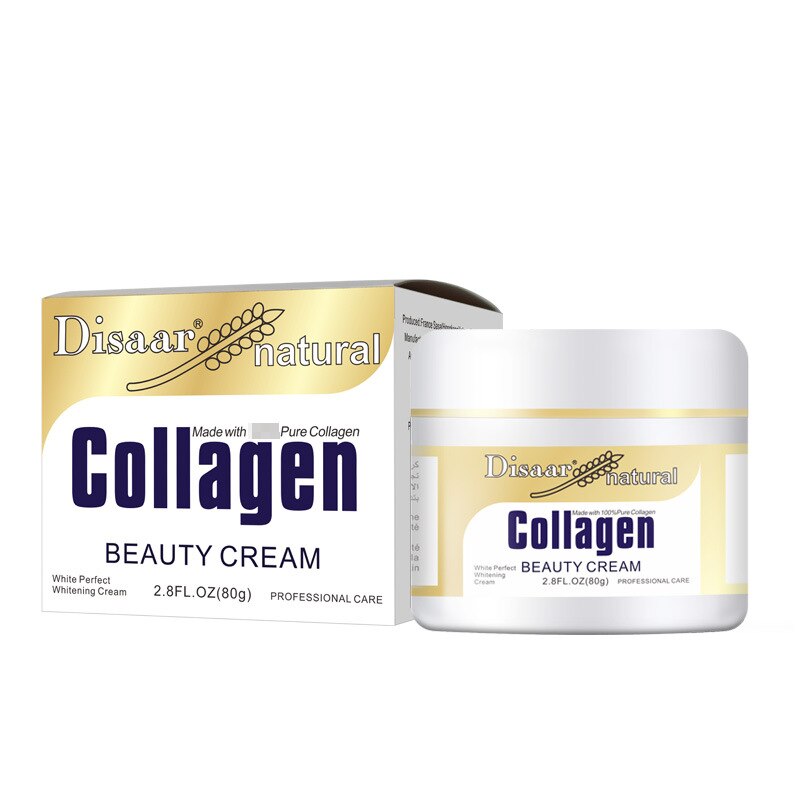 80ml Face Cream Collagen Aloe Moisturizer Anti Wrinkle Anti Aging Nourishing Serum Collagen whitening Gel Skin Care
