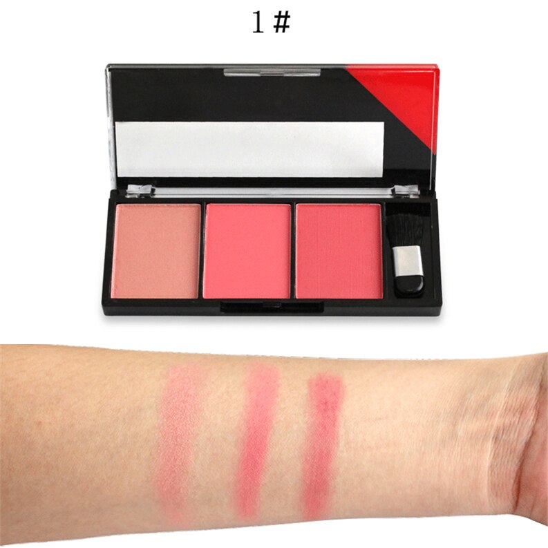 Christmas Gift Thanksgiving Face Blush Palette Combination Plate Natural Powder Rouge Women Makeup Brightening Lasting Durable Colors Blush Pigment Cosmetic