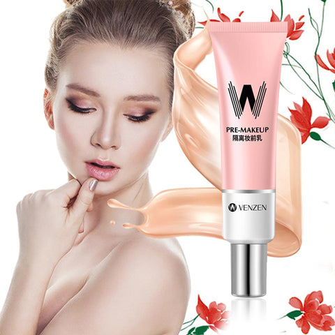Face Makeup Hydrating Pink Isolation Makeup Primer Base Concealer Oil-control Foundation 30g Cream Invisible Pore Cosmetic TSLM1