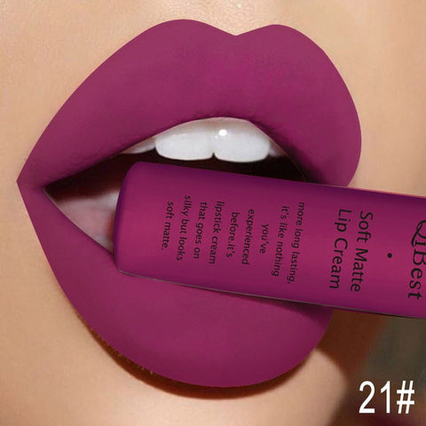 34 Colors Waterproof Matte Nude Lipstick Lipkit Pigment Dark Red Black Long Lasting Lip Gloss Women Makeup Lipgloss