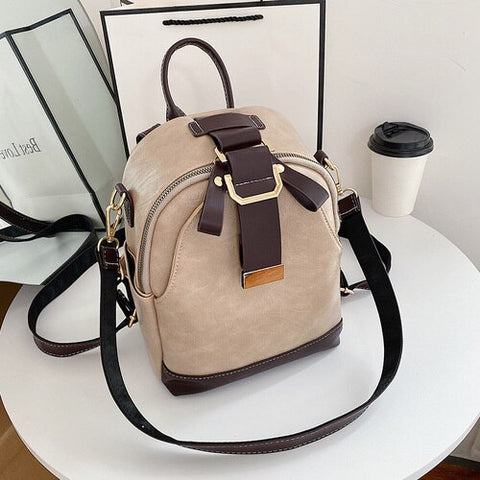 Female Trendy Small Backpack Women Multi-purpose Backpacks for Girls Fashion Ladies School Supplies for Teenage Girls 2021 New