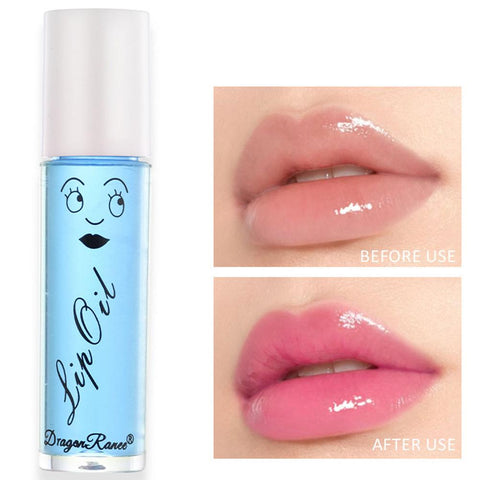 Roll On Lip Gloss Transparent Moisturizing Plumping Lip Oil Gloss Lip Glaze Colorless Lip Gloss Waterproof Long Lasting Lipstick