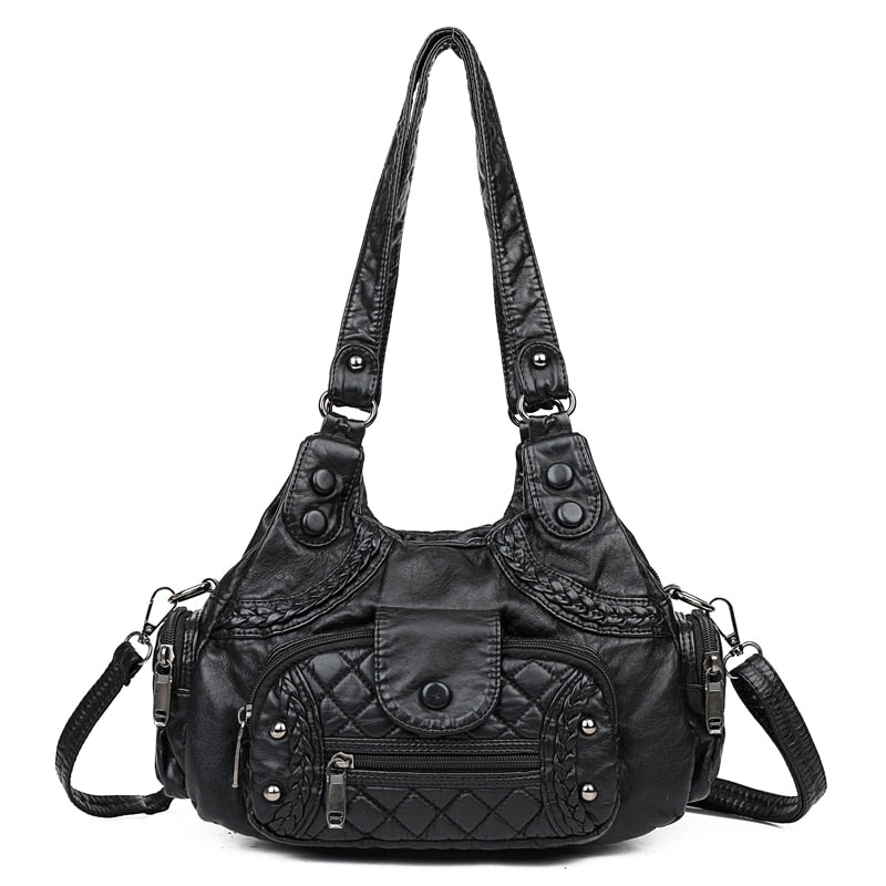 Women Handbags High Quality Soft PU Leather Women's Bag Designer Women Shoulder Tote Bag New Fashion Luxury Female Messenger Bag