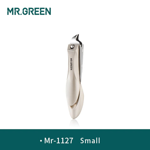 MR.GREEN Slanted Edge Nail Cutting Clippers Cuticle Nippers Tool Stainless Steel Dead Skin Oblique Tip Trimmer Manicure scissors
