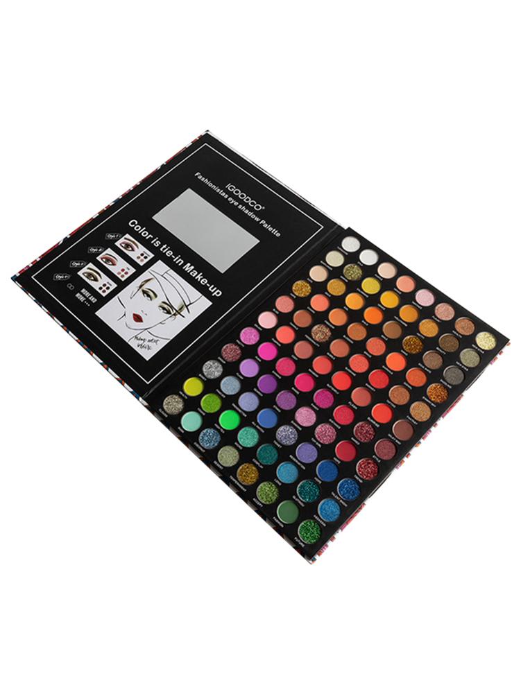 Matte Eyeshadow Palette 88 Colors Large Colorful Highly Pigmented Eye Shadow Pallet Warm Matte Shimmer Powder Pigmented Glitter
