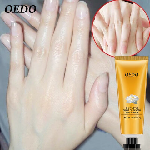 Snow Lotus Snake Oil Tender Hand Cream Hand Care Antibacterial Anti-chapping Whitening Nourishing Anti-Aging Skin Care Cream