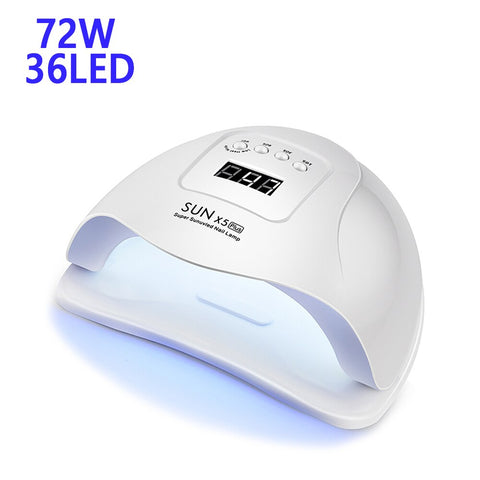 Beyprern 114/90/72/36W UV LED Nail Lamp For Manicure With 57Pcs Lamp Bead LCD Display Auto Sensor Nail Dryer For Curing All Gel Nail Tool