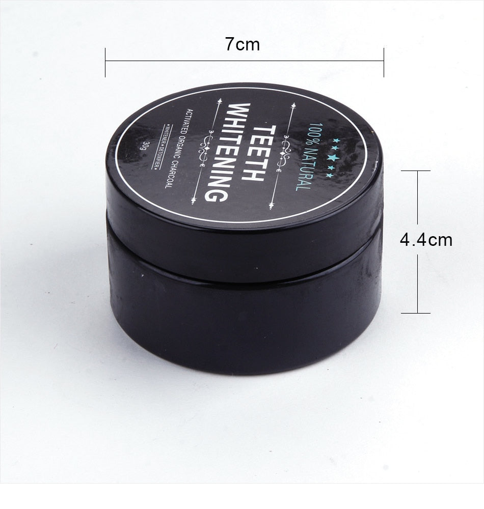 30g Teeth Whitening Oral Care Charcoal Powder Natural Activated Carbon Tooth Plant Whitener Powder Oral Hygiene Remove Stains