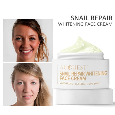 Snail Face Cream Collagen Whitening Moisturizing Wrinkle Cream Firming Anti Aging Acne Treatment Face Care 30g