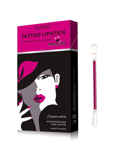 Tattoo Lipstick Waterproof Lip Gloss 20 Pcs Matte Lipstick Long Lasting Lipgloss Cosmetics Lips Makeup Nude With Water Resistanc